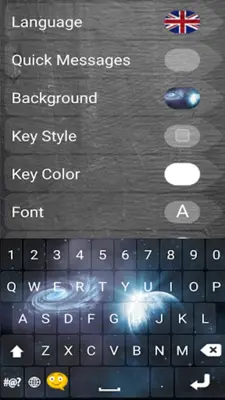 Flash Keyboard - Theme & Emoji android App screenshot 4